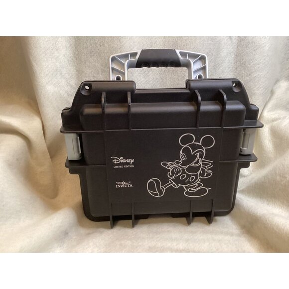Disney Invicta Limited Edition Mickey Mouse Hard Case With Foam - Picture 1 of 5